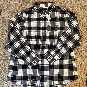 NWT- Place - Men’s Flannel Buffalo Plaid Button Down - Size XXL